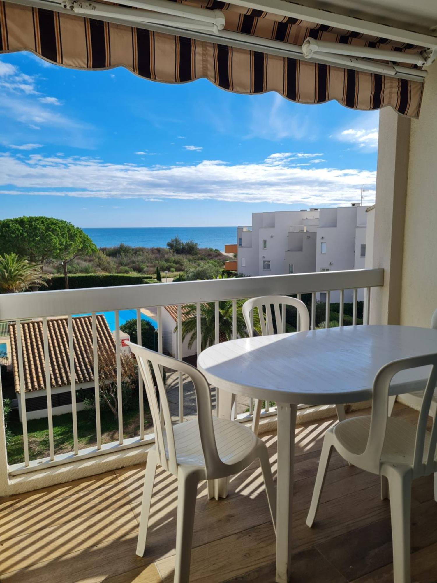 Magnifique Vue Mer Pour Ce T2 Avec Piscine 圣西普里安 外观 照片